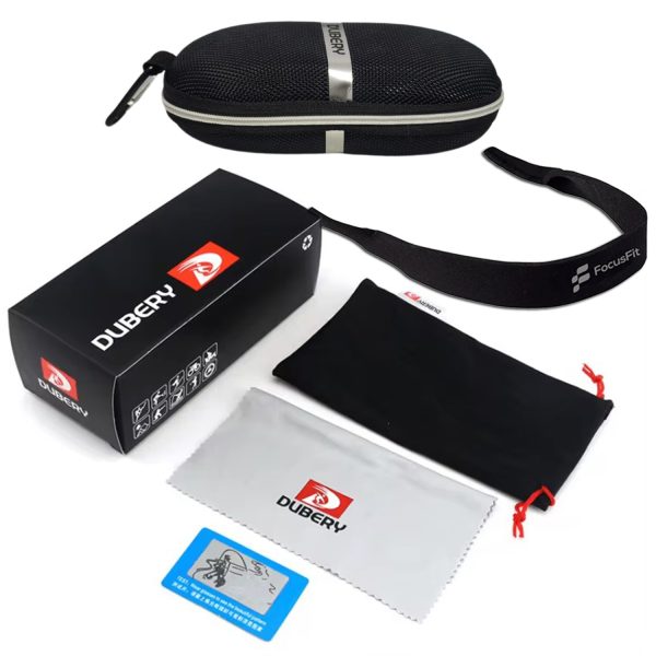 DUBERY Polarized UV400 Anti-Glare High-Definition Sunglasses - Image 7