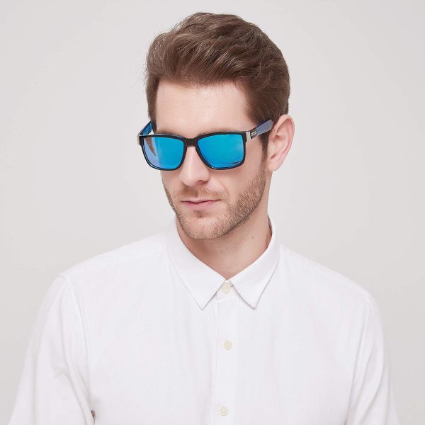 Dubery Polarised UV400 Unisex Multifunctional Trendy Sunglasses - Image 12