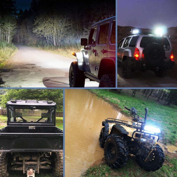 FocusOutdoor® 120W Triple Row LED Light Bar - Image 8