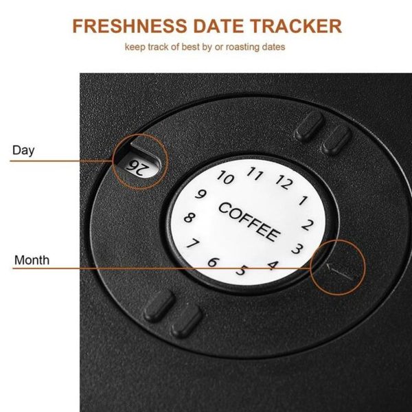 MYSO® Airtight Coffee Bean Storage Canister with Date Tracker - Image 3