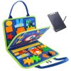 FocusToys® Montessori Felt Busy Book for Sensory Learning