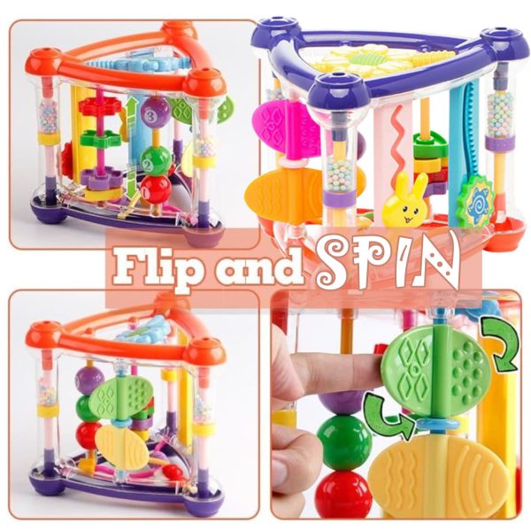 FocusToys® Push and Roll Triangle Sensory Activity Toy - Image 2