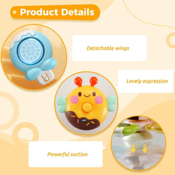 FocusToys® Candy Suction Cup Spinner Sensory Toy - Image 6
