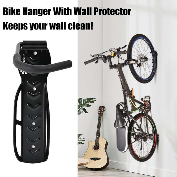 FocusFit® Vertical Bike Wall Mount Hook: Heavy-Duty Bicycle Rack - Image 2