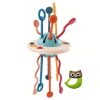FocusToys® Baby Montessori Sensory Pull String Teething Toy