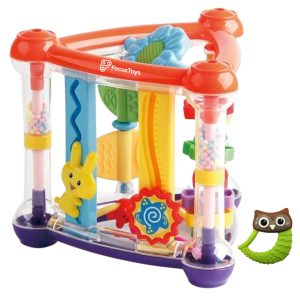 FocusToys® Push and Roll Triangle Sensory Activity Toy