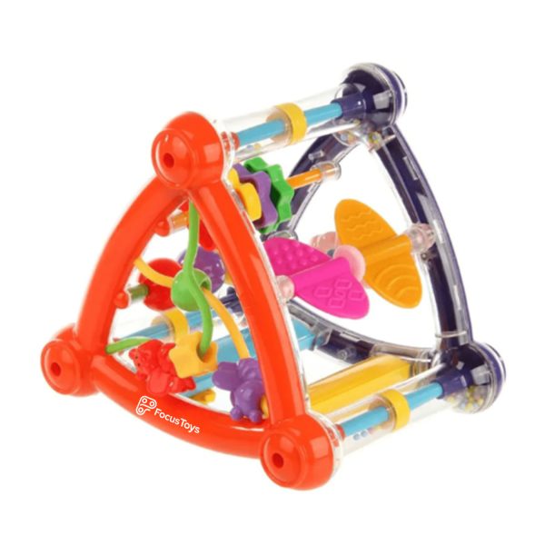 FocusToys® Push and Roll Triangle Sensory Activity Toy - Image 6