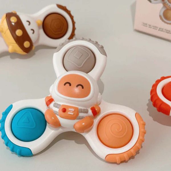 FocusToys® Space Travel Sensory Suction Cup Spinner Toy - Image 5