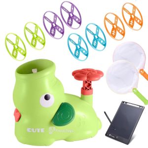 FocusToys® Elephant Flying Disc Launcher Catching Game