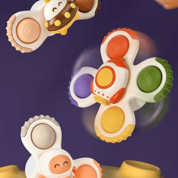 FocusToys® Space Travel Sensory Suction Cup Spinner Toy - Image 8