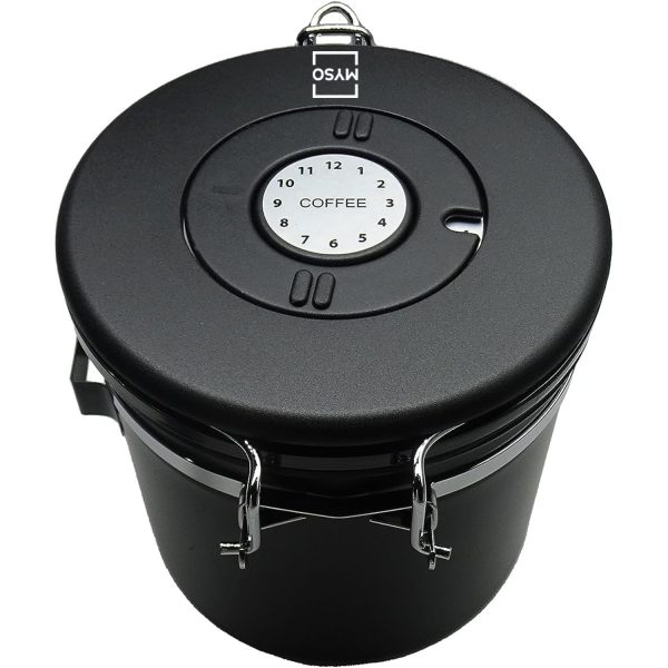 MYSO® Airtight Coffee Bean Storage Canister with Date Tracker - Image 11
