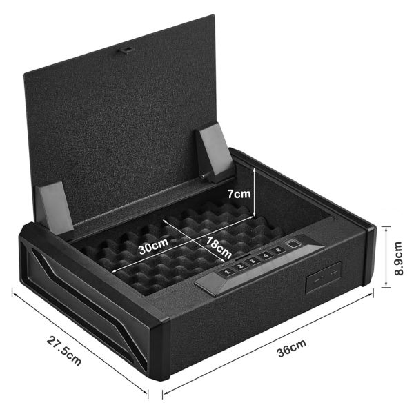FocusOutdoor® Biometric Fingerprint 3-Way Access Gun Safe - Image 9