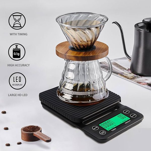 MYSO® High Sensitivity Digital Coffee Scale with Timer - Image 6