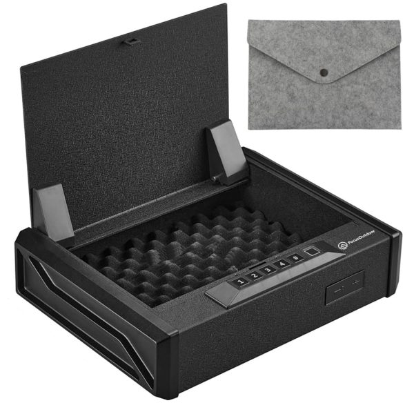 FocusOutdoor® Biometric Fingerprint 3-Way Access Gun Safe