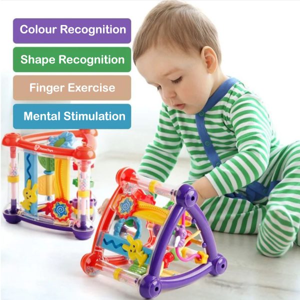 FocusToys® Push and Roll Triangle Sensory Activity Toy - Image 4
