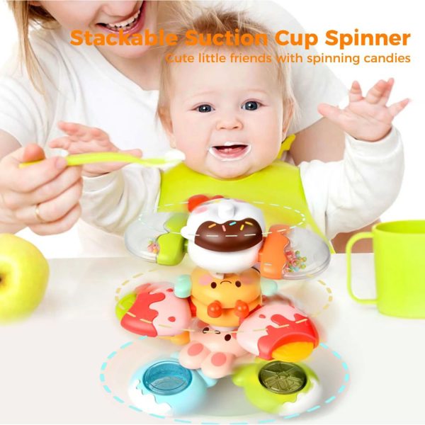 FocusToys® Candy Suction Cup Spinner Sensory Toy - Image 8