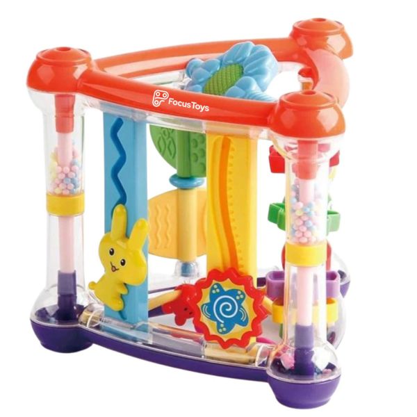 FocusToys® Push and Roll Triangle Sensory Activity Toy - Image 3