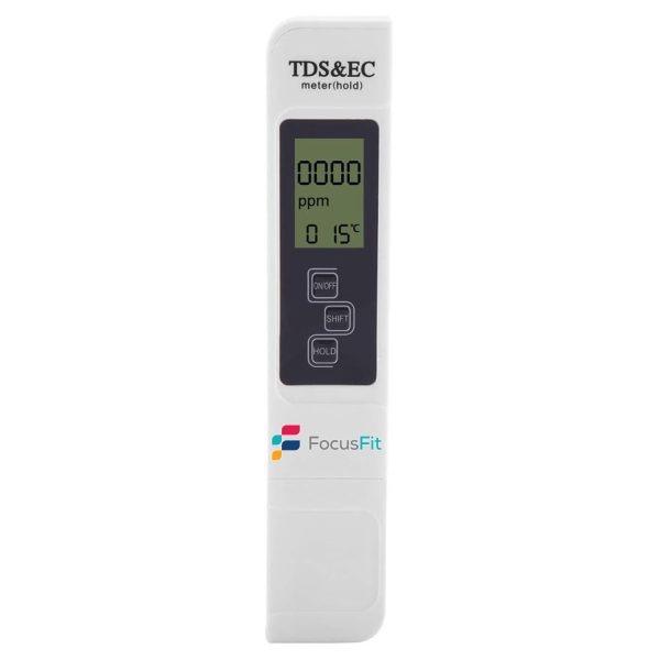 FocusFit® 3-in-1 TDS EC Water Tester: Multifunctional Digital LCD - Image 6
