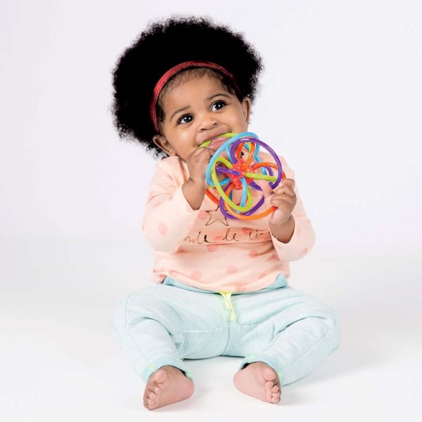 Manhattan Toy Winkel Rattle & Sensory Teether Toy - Image 2
