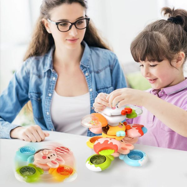 FocusToys® Candy Suction Cup Spinner Sensory Toy - Image 7