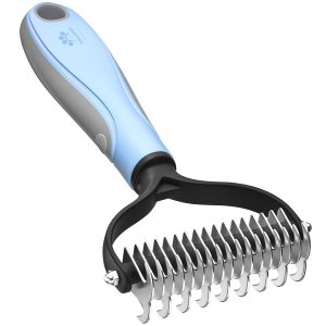 FocusPet® Double-Sided Pet Grooming Brush for Shedding and Hair Removal