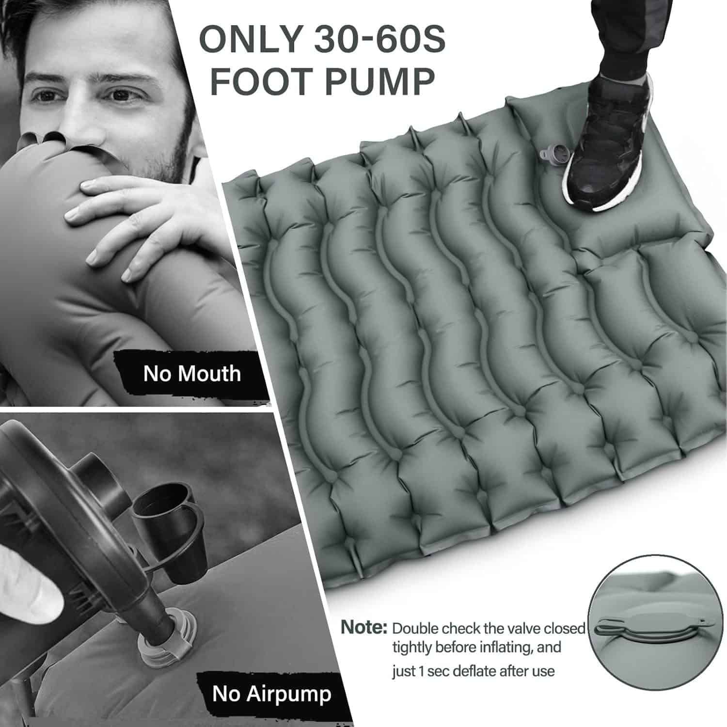 FocusOutdoor® Ultralight Camping Sleeping Mattress - Image 4