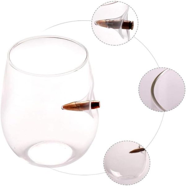 Myso® Handcrafted Glass with Bullet - Image 8