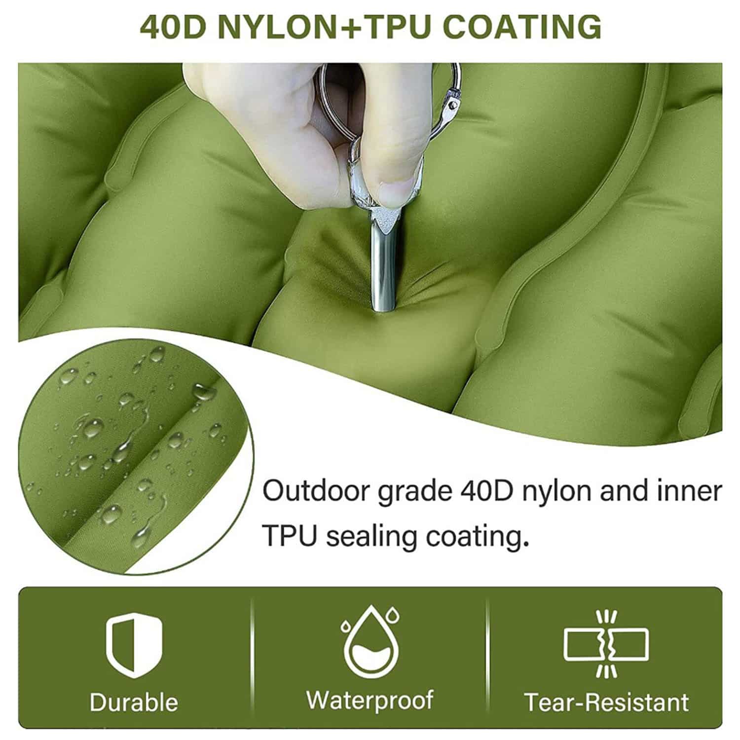 FocusOutdoor® Ultralight Camping Sleeping Mattress - Image 2