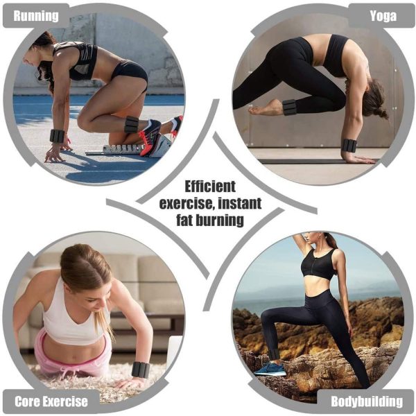 FocusFit® Adjustable Wrist & Ankle Weights Set - Image 6