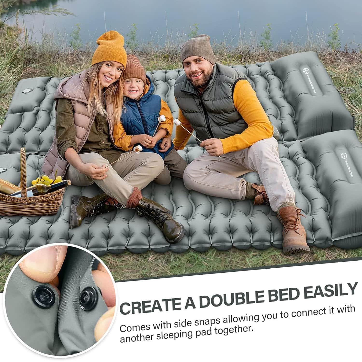 FocusOutdoor® Ultralight Camping Sleeping Mattress - Image 12