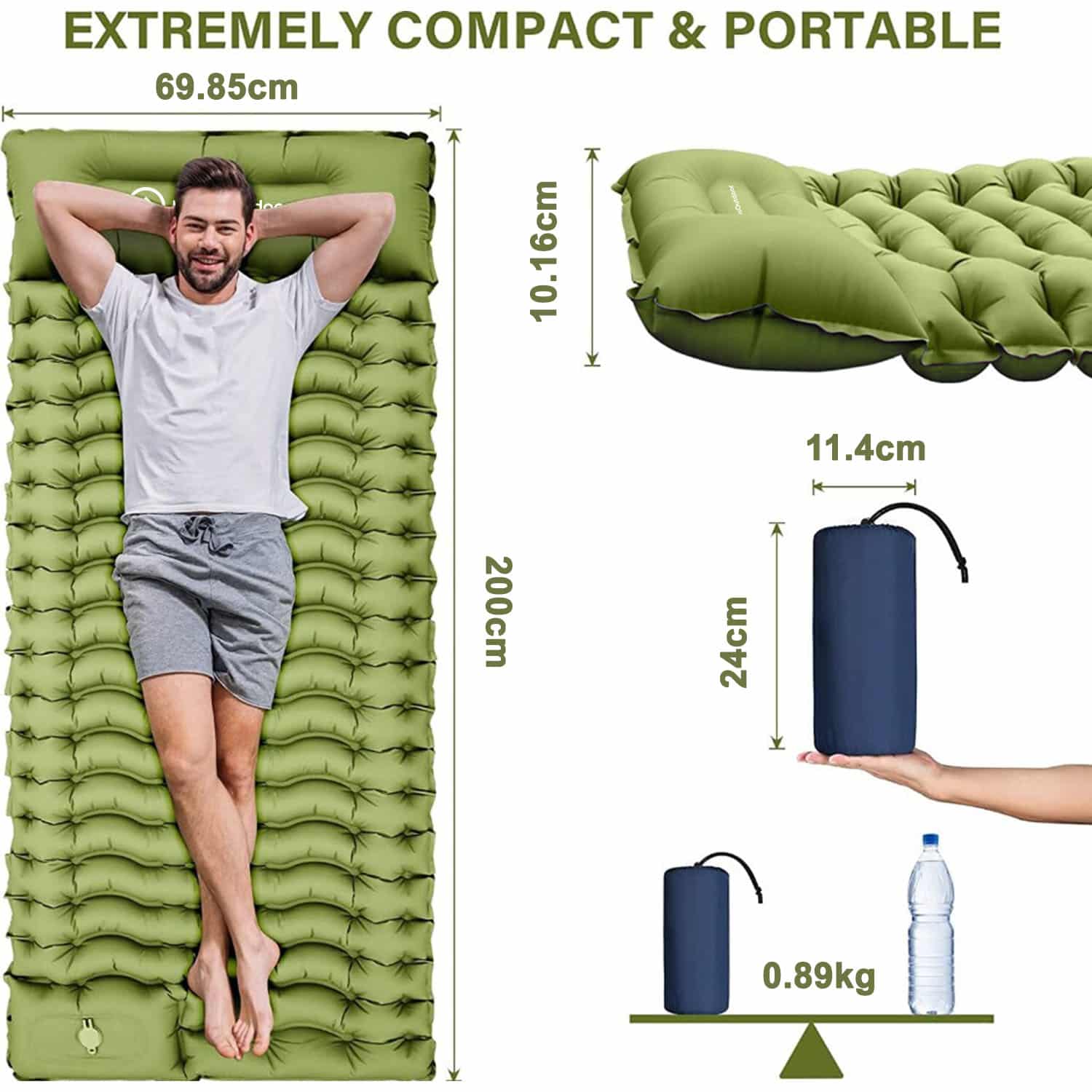 FocusOutdoor® Ultralight Camping Sleeping Mattress - Image 10