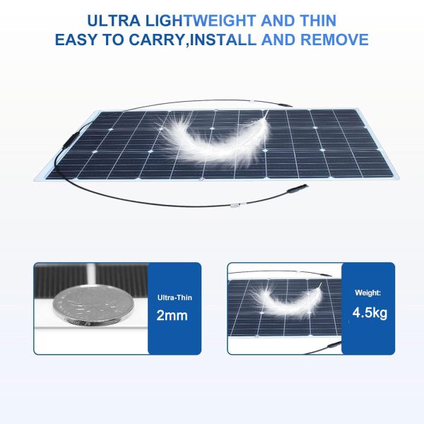 FocusOutdoor® 250W Monocrystalline Flexible Solar Panels - Image 11