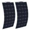FocusOutdoor® 250W Monocrystalline Flexible Solar Panels