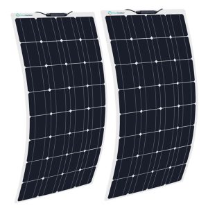 FocusOutdoor® 250W Monocrystalline Flexible Solar Panels