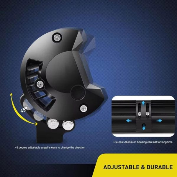 FocusOutdoor® 288W Triple Row LED Spot Flood Light Bar - Image 7