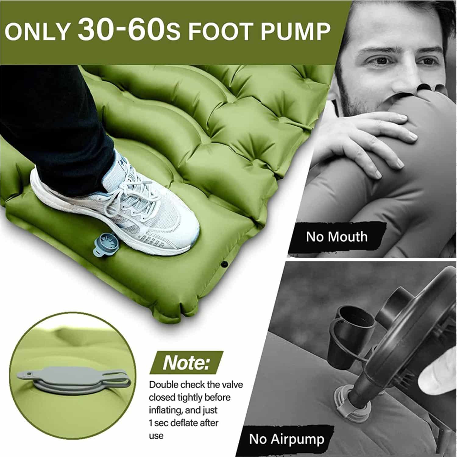 FocusOutdoor® Ultralight Camping Sleeping Mattress - Image 7