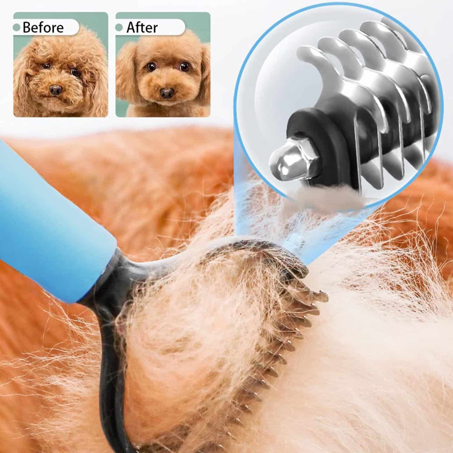 FocusPet® Double-Sided Pet Grooming Brush - Image 7