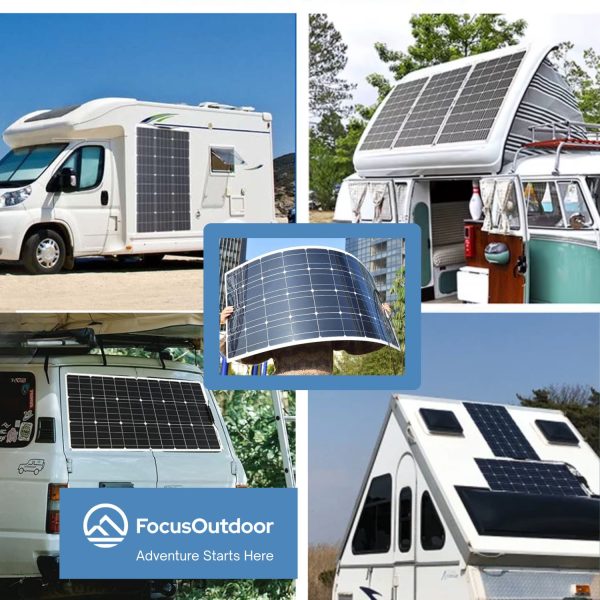 FocusOutdoor® 250W Monocrystalline Flexible Solar Panels - Image 6