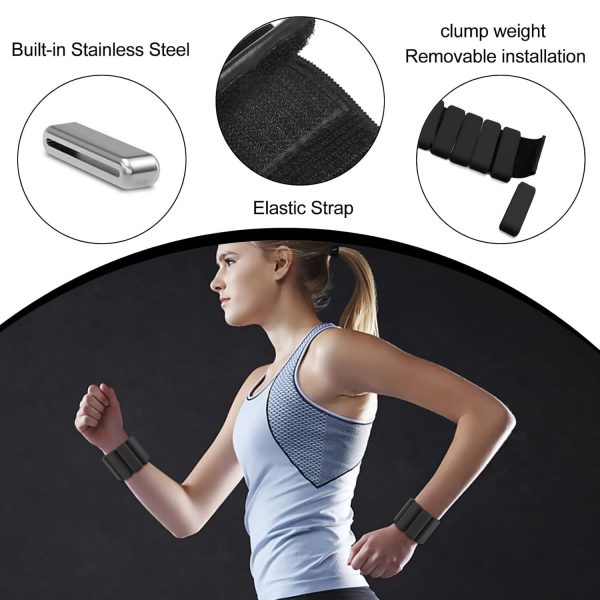 FocusFit® Adjustable Wrist & Ankle Weights Set - Image 4
