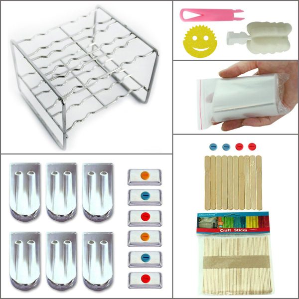 Reusable Stainless Steel Ice Cream Popsicle Moulds - Image 7