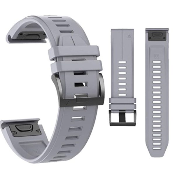 FocusFit® 22mm EasyFit Silicone Strap for Garmin Fenix 6/7