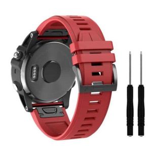 FocusFit® 22mm EasyFit Silicone Strap for Garmin Fenix 6/7