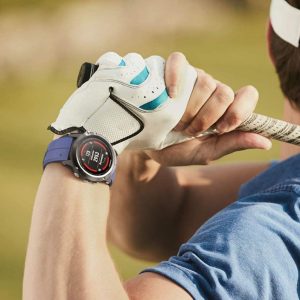 FocusFit® 22mm EasyFit Silicone Strap for Garmin Fenix 6/7