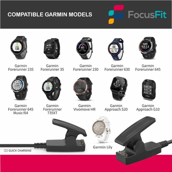 FocusFit® Garmin Multi-Compatible Charger Data Cable - Image 2