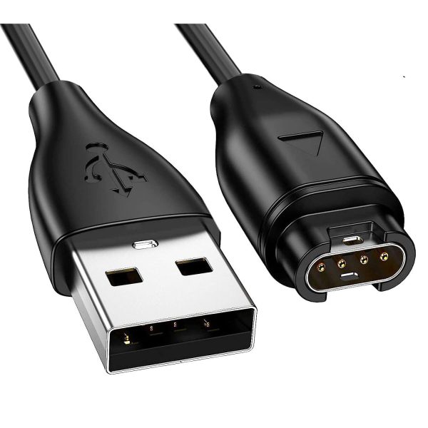 FocusFit® Garmin Compatible Charger Data Cable for Fenix, Forerunner & More