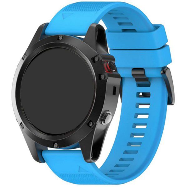 FocusFit® 26mm EasyFit Silicone Strap for Garmin Fenix 5X/6X/7X - Image 12