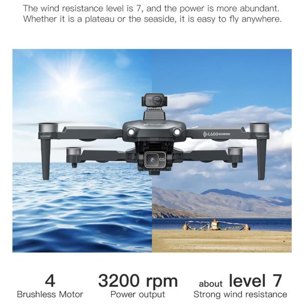 FocusDrone® L600 Pro Max 4K HD Dual Camera Drone - Image 8
