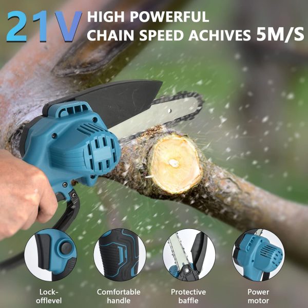 FocusOutdoor® Mini Cordless Chainsaw - Image 9