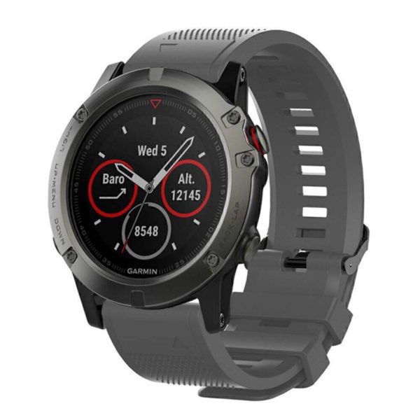 FocusFit® 22mm EasyFit Silicone Strap for Garmin Fenix 5/6/7 - Image 13