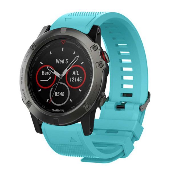 FocusFit® 22mm EasyFit Silicone Strap for Garmin Fenix 5/6/7 - Image 18